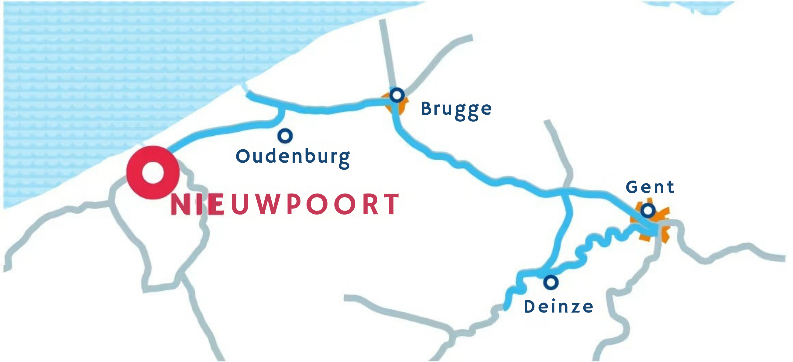 Vaarroute Vlaanderen
